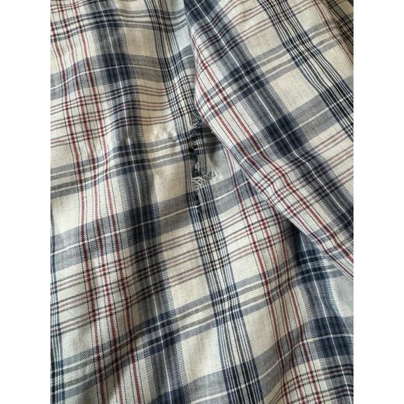 Vintage Levi Strauss Long Sleeve Pearl Snap Western Shirt Men's Size Medium EUC - Picture 8 of 10